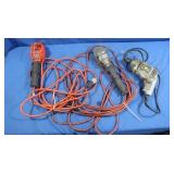 2 Trouble lIghts w/Ext Cord&Skill Electric Drill