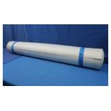 Roll of Thick Aluminum Art paper-approx. 4'x10'