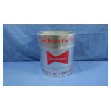 Round Budweiser Barrell 9' Round