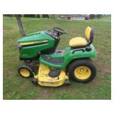 John Deere X570 54' Deck Like New Only 255.7