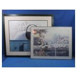 2 Pictures in a Frame, 1 Basket 31.50x 35.25', 1