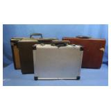 2 Vintage Briefcases incl. Samsonite,2 Cases