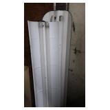 2 Vintage 48" Flourescent Light Fixtures