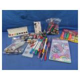 Crafting Supplies-Iron-ons,Paint,Colored Markers