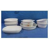 Vintage Corningware Casserole Dishes,Corning