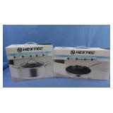 NIB Hextec 4qt Stockpot,8" Frypan