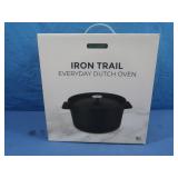 NIB Iron Trail Cast Iron Dutch Oven