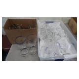 Heavy Glass Ice Buckets&Stoneware