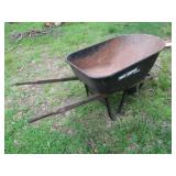 True Temper Metal Wheelbarrow