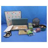 Jenga Extreme,Scrabble,Yahtzee