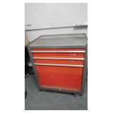 Craftsman 3 drawer & 1 door tool box 27x18"
