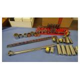 1/2" drive craftsman socket wrench  & 1/2" drive