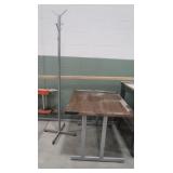 Work Desk 36x30x27",metal hall tree,Armstrong