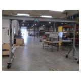2000lb Rolling Adjustable Gantry 48x135"