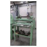 24" Metal Shear 33x15x50 & tray