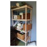 Plastic Shelf Unit 35x17x72"
