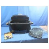 Rival KC Smoker Electric Roaster Oven