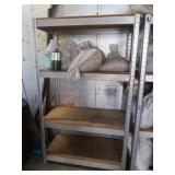 Aluminum Shelf 36x18.25x60"H,no contents