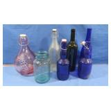 Glass Bottles,Vintage Ball