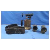Antique Brass Liquid-Fuel Blowtorch,Vintage Brass