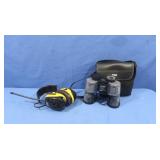 Bushnell Binoculars&3M Worktunes Hearing