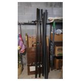 Metal Bed Rail Frames,76",Foam Pipe Insulator