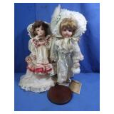 2 Seymour Mann Connoisseur Dolls