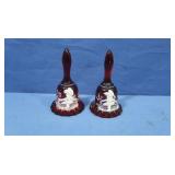 Westmoreland Mary Gregory Style Ruby Red Hand