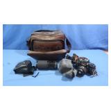 Minolta X-700 35MM SLR Camera w/Camera Bag&Access