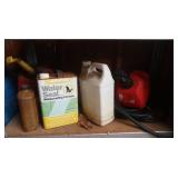 Sm.Gas Cans,Partial Water Sealer&more