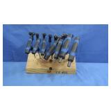 Kobalt T-Handle Hex Key Set w/Wood Stand