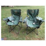 2 John Deere Lawn Chairs-Collapsible