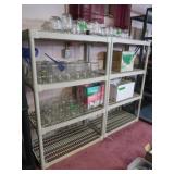 2 Plastic Shelving Units 36x18x72"H-No Contents