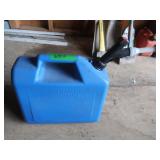 5 gal.Plastic Can(partially full of kerosene)