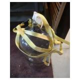 6 Gallon Glass Jug w/Harness Strap