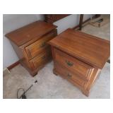 2 Wooden Nightstands 24x16x24.5",some