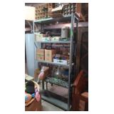 Metal Shelf Unit 35.25x12x70"H
