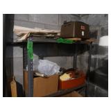 Top 2 Shelf Contents-Vintage Glastar Stained
