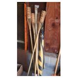 Tiki Torches,Flag Pole-NIP&"Steel Nation" Flag