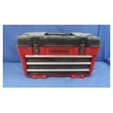 Craftsman Toolbox w/3 Drawers 22.5"x9.25"x10.75"