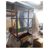 Metal Shelf Unit 35.5x12x69.5"
