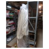 Fur Trimmed,Hooded Satin Cape