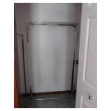 3 Garment Racks 40.5x66" w/Wheels,34x69"&38x58"