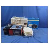 NIB Serving Tiers,NIB Sandwich Maker,Waffle