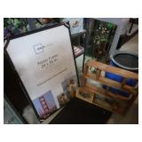 Poster Frame-NIP&Wooden Cubby/Shelf Display