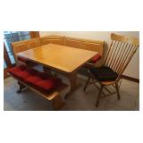 Kitchen Table 50.5x34.75x29.25"H,Wooden