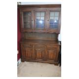 Wooden China Cabinet 54.5x18.75x77"H