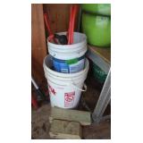 Air Pump&Bucket of Decorative Stone(Pebble sized)