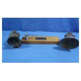 2 Vintage Brass Carbide Miner