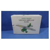 NIB John Deere Vintage Airplane Bank